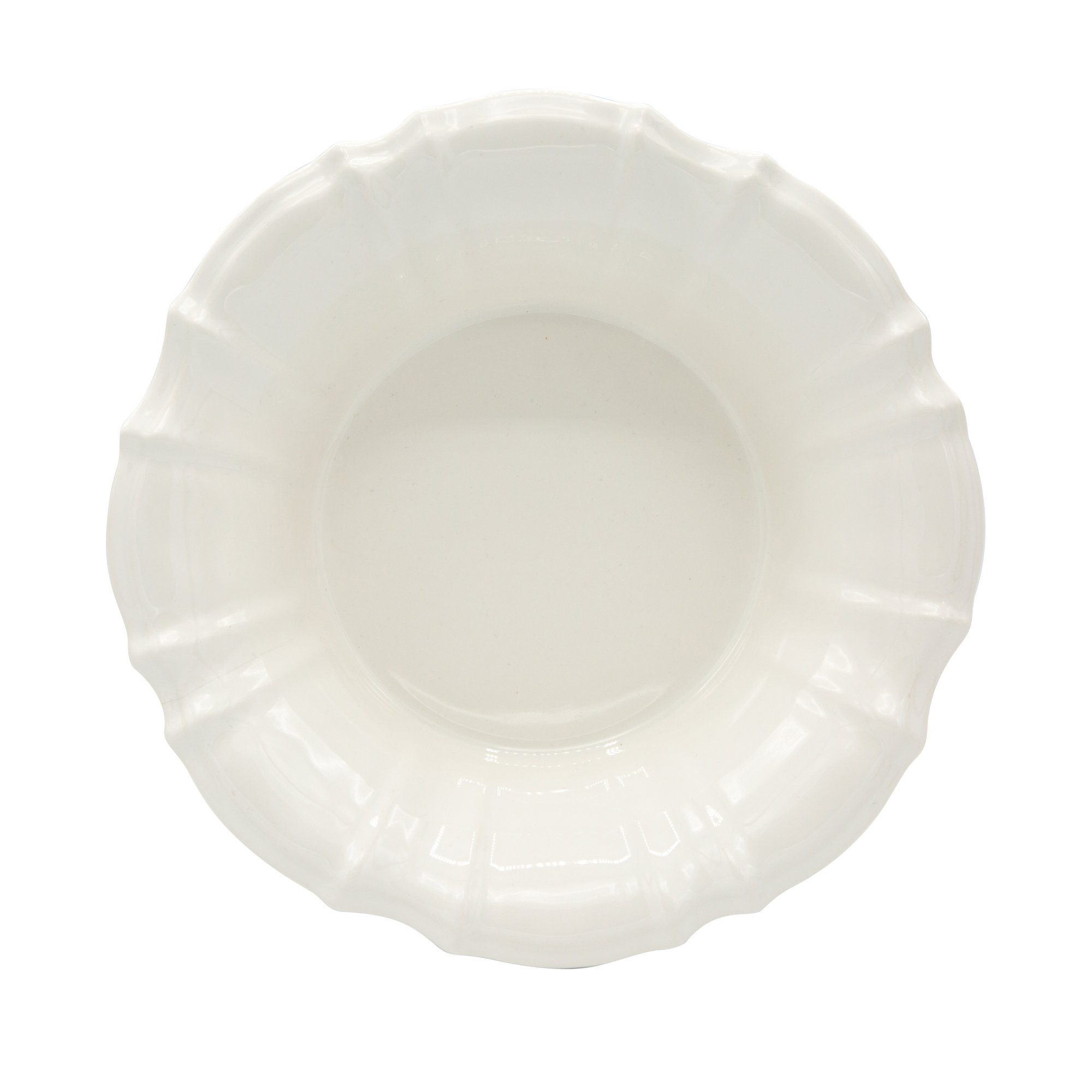 Chloe Salad Bowl, White