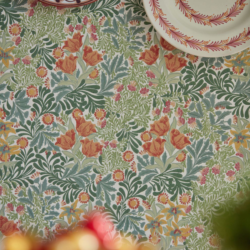 Bower Wallpaper, Herbal/Weld