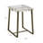 Degolier Cast Glass Top End Table-911559565