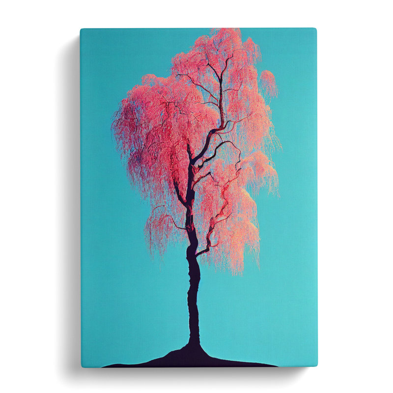 Tree Pretty in Pink - Wrapped Canvas, 60cm H x 40cm W x 3cm D