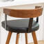Swivel Upholstered Counter Stool-327901951-327901945