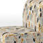 Fauteuil de chambre d'appoint rembourré moderne et contemporain Desert I Mirage