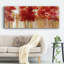 Arbres rouges sur toile-2083071882