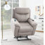 Fauteuil inclinable électrique en microfibre poli Chriki-1678834710-1678834711