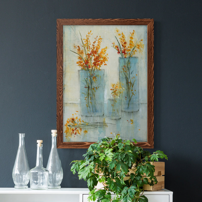 «Still Life Study II», toile encadrée de qualité supérieure - prête à être accrochée, Érable encadré