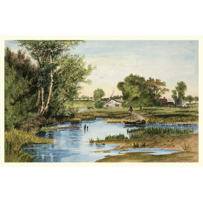 Hanson Creek - Wrapped Canvas Print