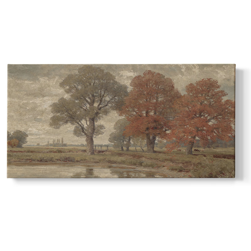 Série paysage - DCCVV - Toile tendue avec châssis encadré - Prêt à être accroché, H 21 po x l 41 po