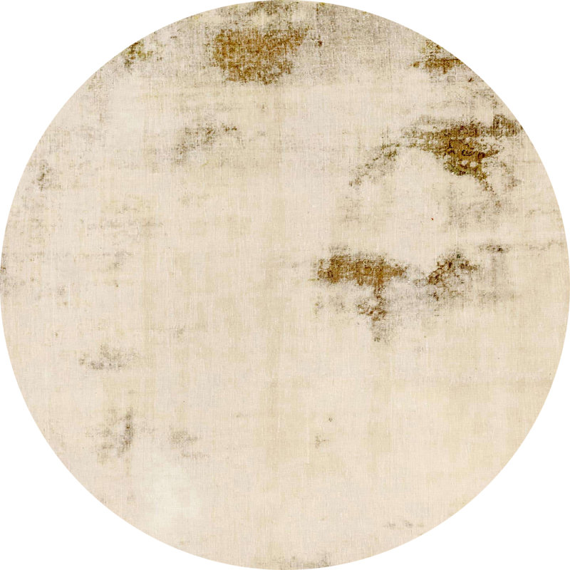 Tapis abstrait Modern, Rond 4 pi