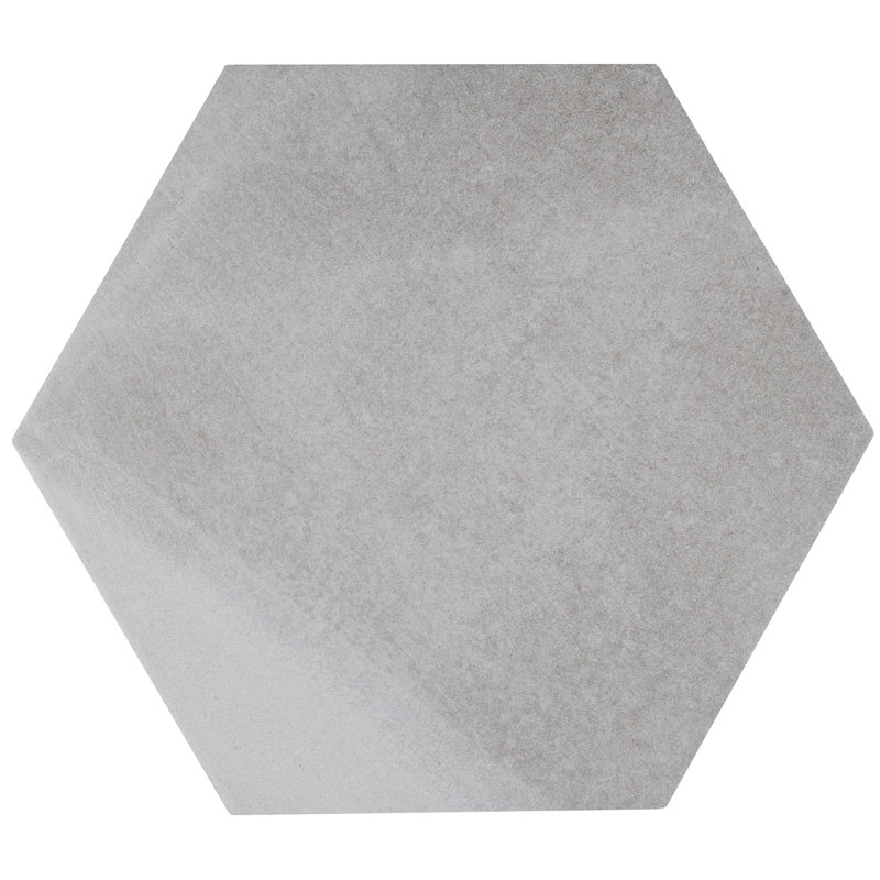 Revolution 14" x 16" Porcelain Wall & Floor Tile, Grey