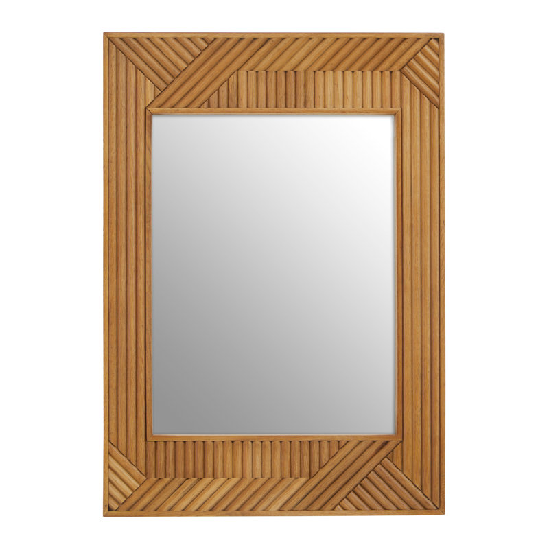 Solid Wood Rectangle Mirror