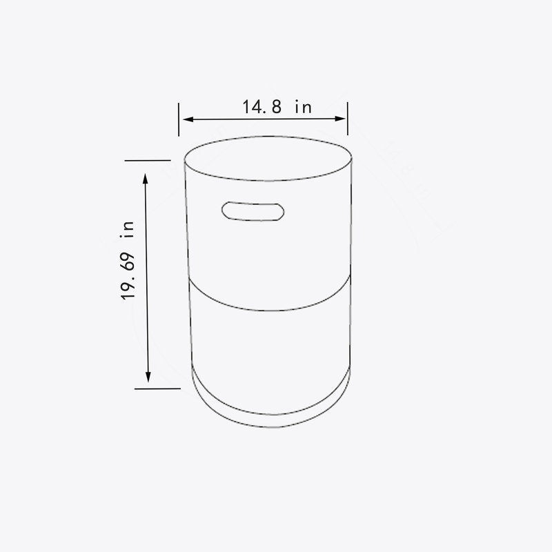 Table d'appoint polyvalente en acier avec couvercle et réservoir de propane dissimulé pour une utilisation intérieure et extérieure avec une conception facile à diviser