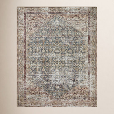 Amber Lewis x Loloi Georgie Teal / Antique Area Rug