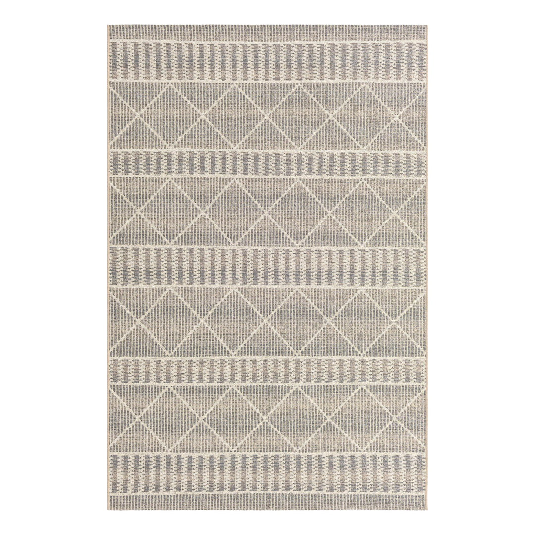 Azed Washable Striped Indoor / Outdoor Rug Foundry Select Rug 