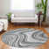 Premium Machine Washable Prisco Gray Rug