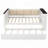 Upholstered Backrest Wood Daybed With Storage Shelves USB And Trundle-258609002