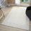 Tapis texturé abstrait Boho