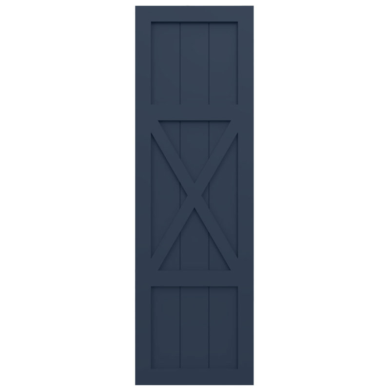 Volets de ferme EnduraCore, Starless Night Blue, L 15 po, 55"H