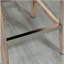 Ensemble de 2 tabourets à haut dossier en bois HOMcom, beige