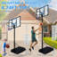Panier de basketball réglable en hauteur