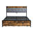 Full Bed Frame With Remote - Controlled Led Lights, Storage Headboard, Charging Station, Ample Storage, Quiet And Stable Modern Bedroom-370893797