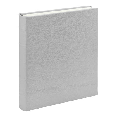 Large 3-Ring Clear Pocket Leather Photo Album