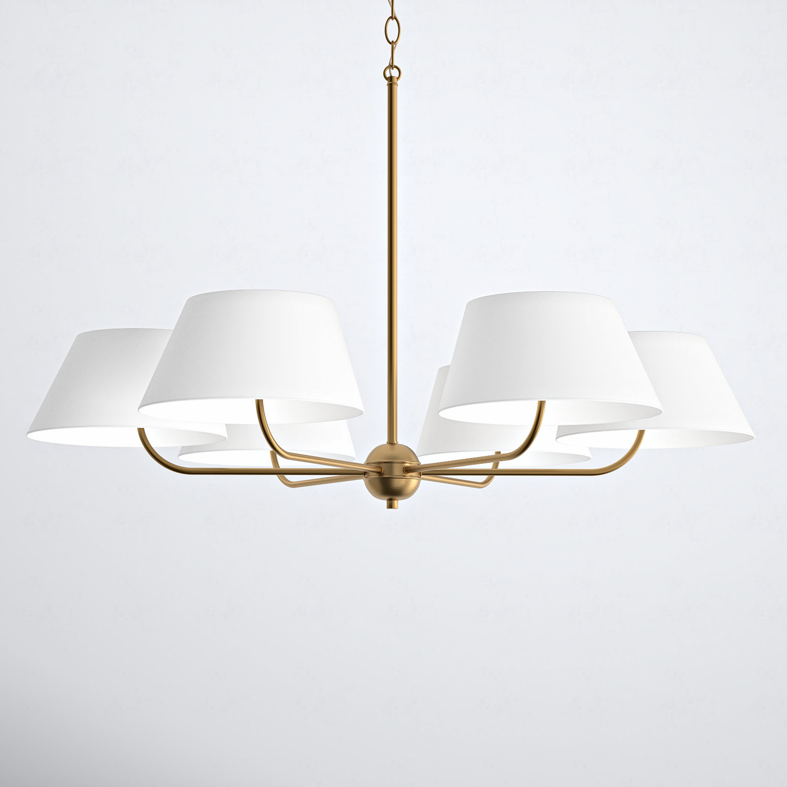 Arielle Dimmable Chandelier, 21.25" H x 36" W
