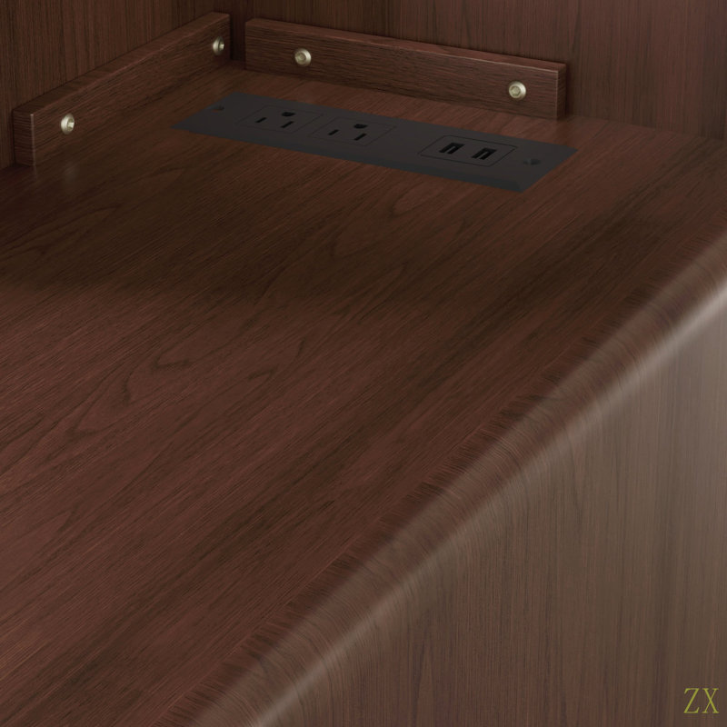Table de bout avec tiroirs, table de coin avec tablettes ouvertes, table d'appoint haute pour chambre à coucher et coin