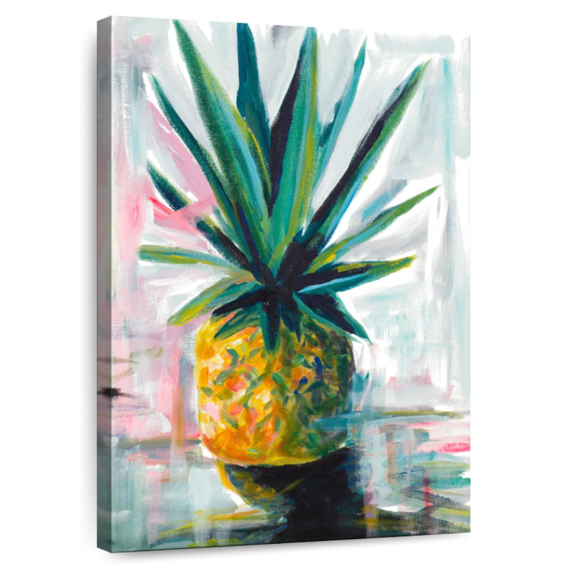 Couleurs d'ananas Yarlin, H 45 po x l 30 po