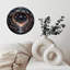 Horloge avec espace paysage urbain