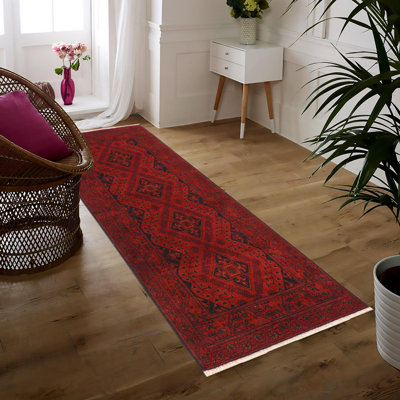 Cremeans Wool Oriental Indoor Rug