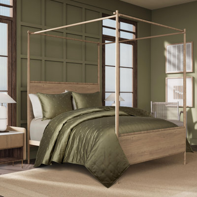 GRID - QUILT FULL/QUEEN 3PC. QUILT SET
