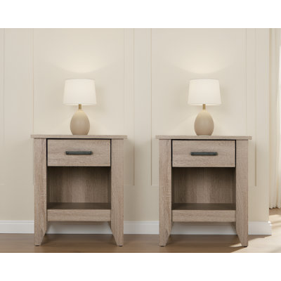 Carl Sandlewood Nightstand Set Of 2