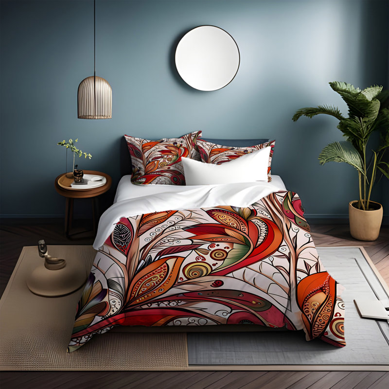 Polyester Duvet Cover, King Duvet Cover + 2 King Shams