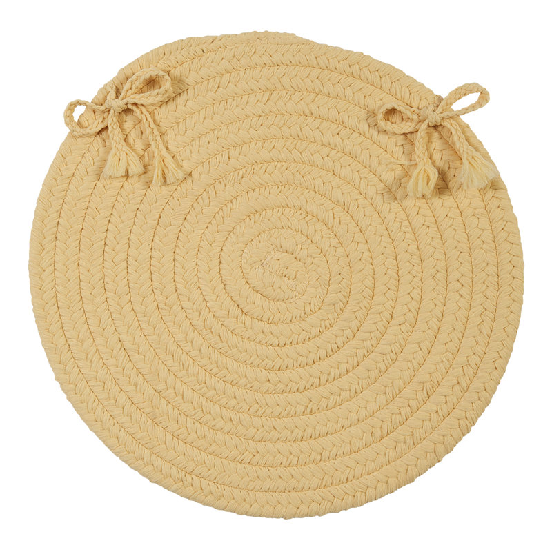 Coussin de coussin d'extérieur Fraley, Banane clair