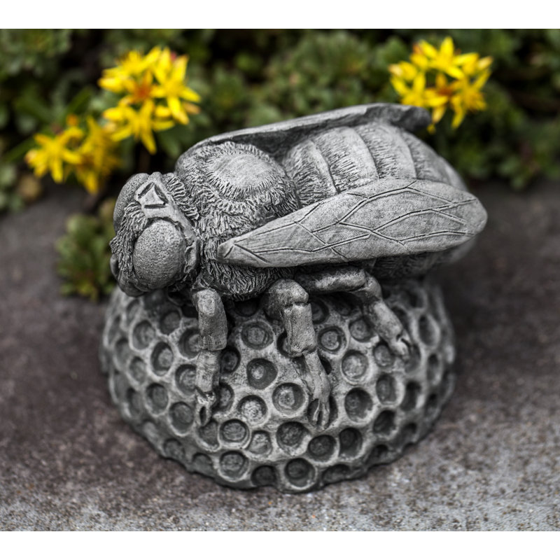 Insects Weather Resistant Garden Statue, Alpine Stone