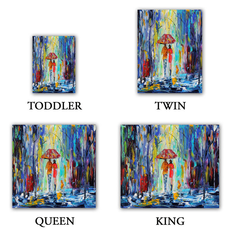Abstract Duvet Cover, 1 King Duvet Cover + 2 King Shams