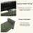 Modern Teddy Bed End Bench with Arms and Storage, Upholstered Large Foot Rest Stool, Comfy Window Vanity Bench for Living Room, Bedroom, Dorm, Coffee Table-851300110