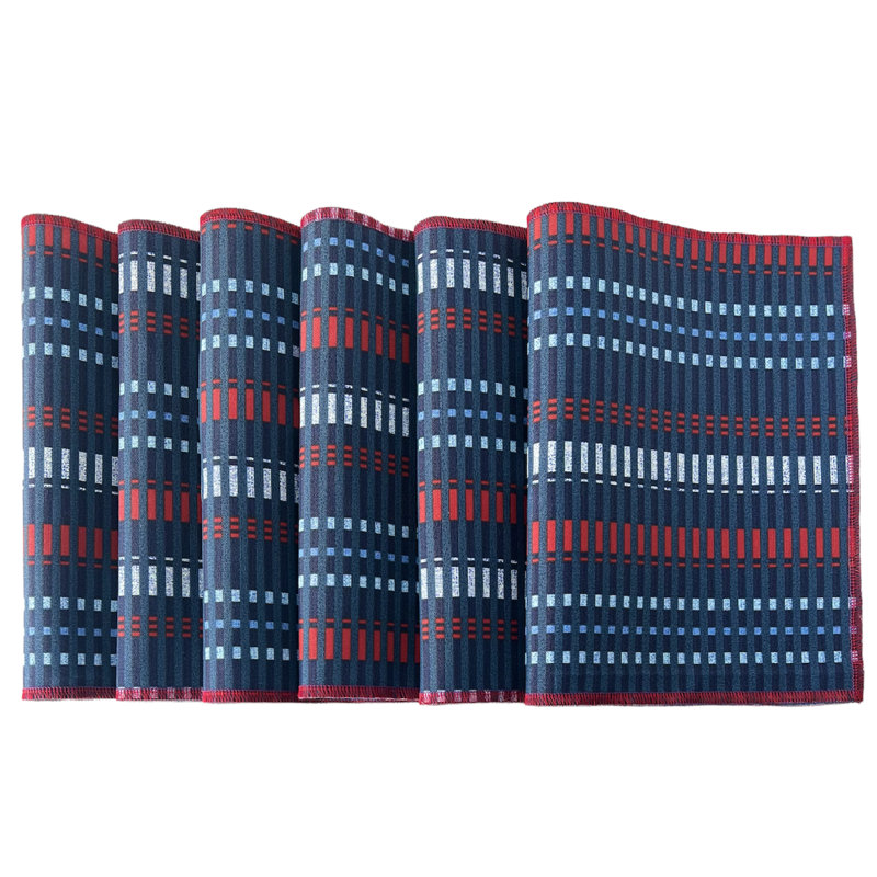 Ensemble de napperons en coton 6 pièces