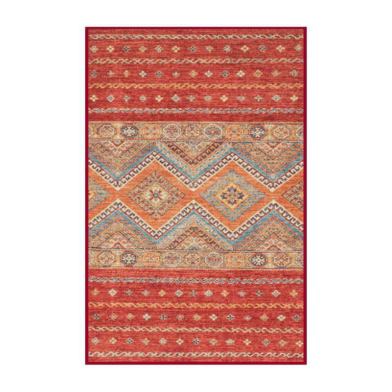 Abstract Indoor Rug, Rectangle 8' x 10'