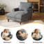 Chaise longue rembourrée avec dossier réglable-2066119394-2066119422