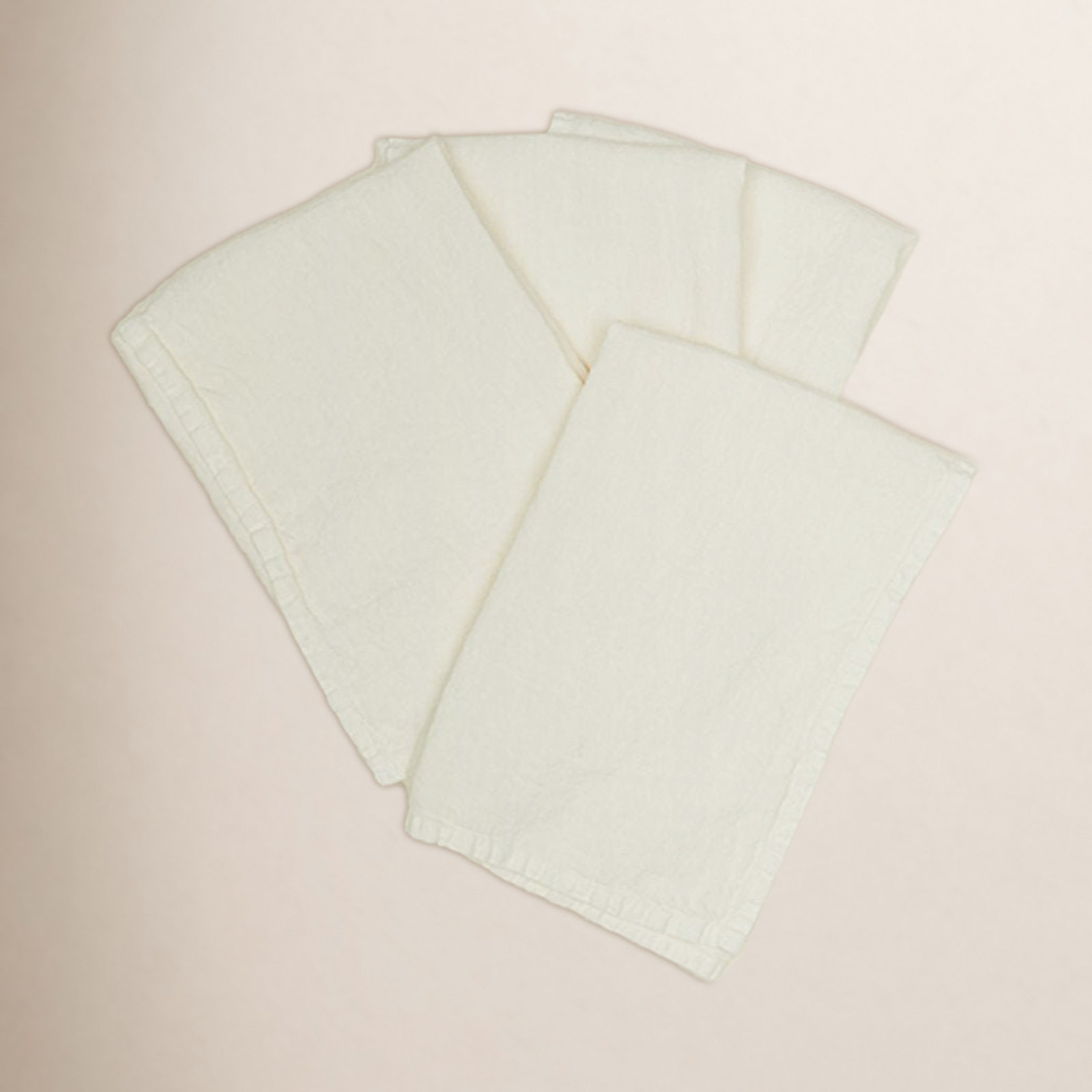 Simple Linen Napkin, Ivory