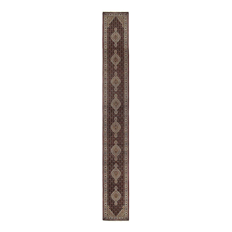Oriental Area Rug in Rust