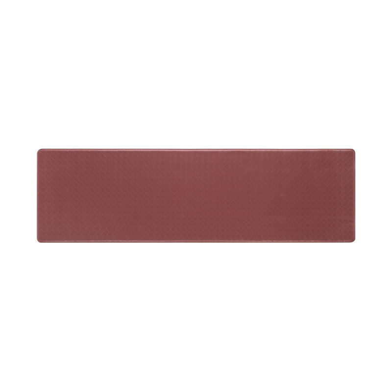 Soothing Comfort Standing Anti-fatigue Mats, Red, Rectangle 1' 6" x 5'