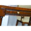 Desserte large en bois d’acajou à 2 tiroirs 37" Kleist