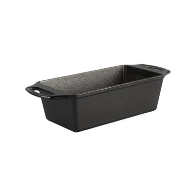 Lodge 4.69 in. W X 12 in. L Loaf Pan Black 1 pc