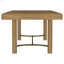 Benson Sand Wash Extension Leaf Dining Table Set-1751046548
