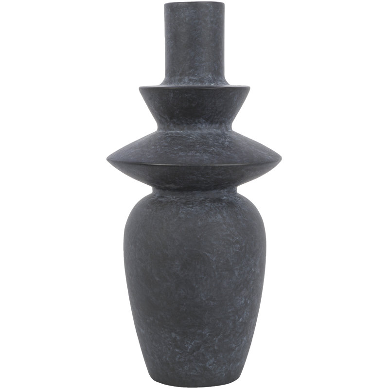 Vase de table en céramique Fitzpatrick, Noir