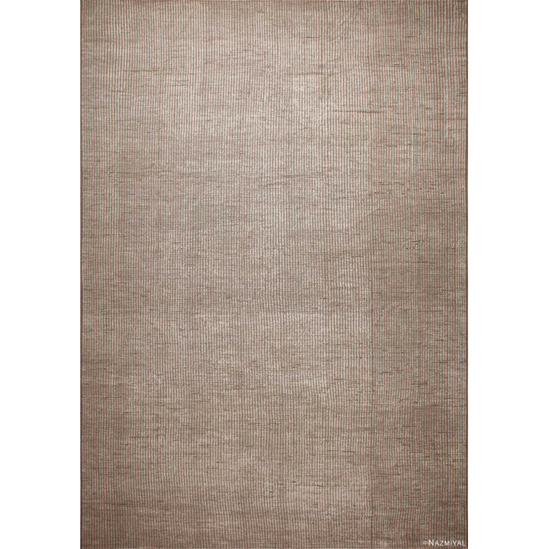 Tapis surdimensionné minimaliste, contemporain, moderne et surdimensionné de conception unique et surdimensionné