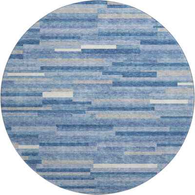 Premium Machine Washable Prisco Sky Rug