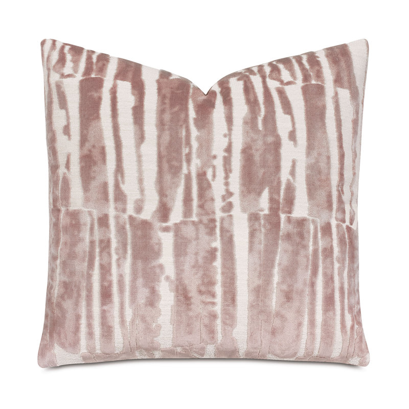 Rivia Embroidered Decorative Pillow Cover & Insert, Primrose Abstract
